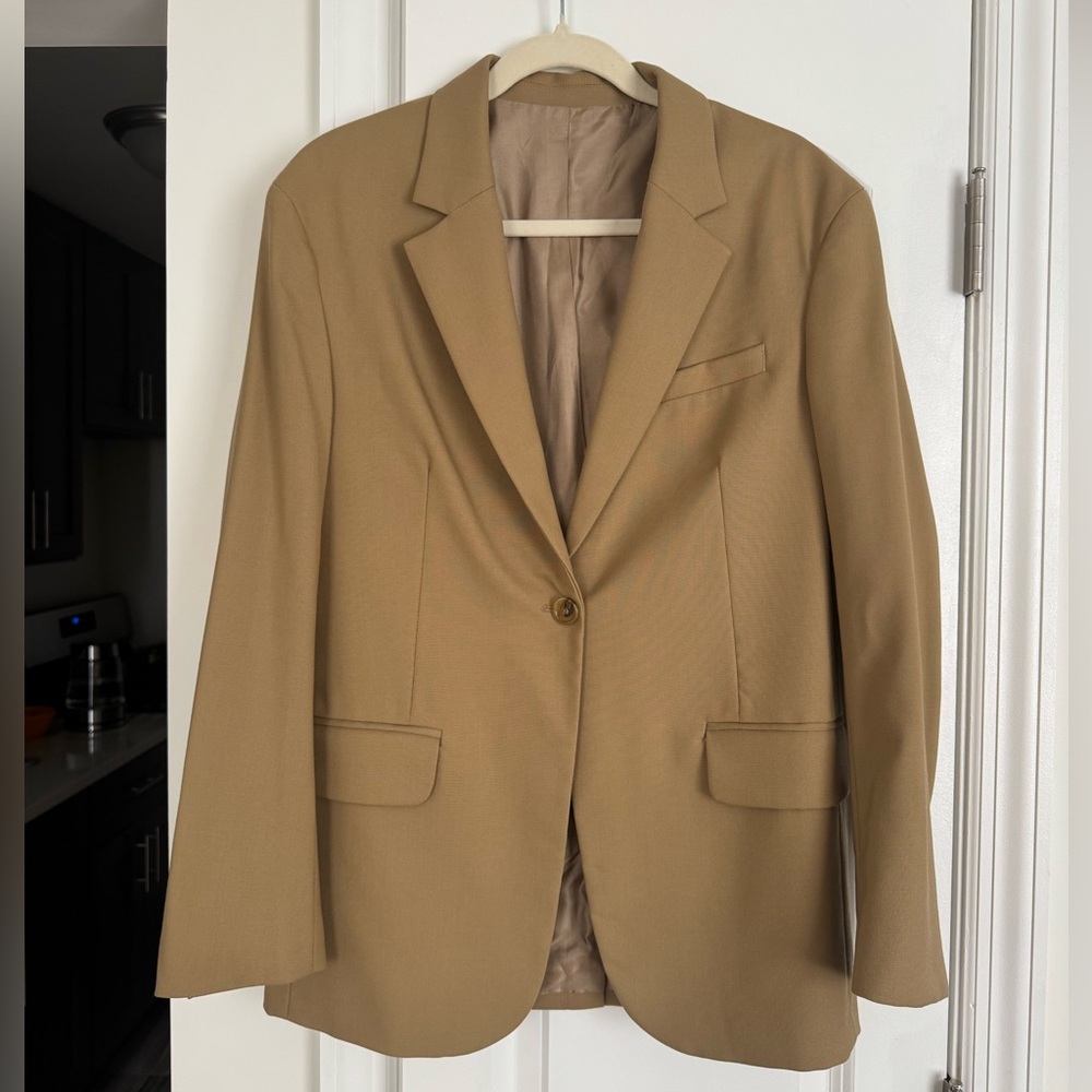 🐦🔥 Arket 🐦🔥Tan Blazer - Picture 6 of 16